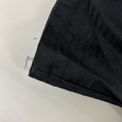 PRADA プラダ 【国内正規】SC620 S222 11FC RE-NYLON トライアングルロゴプレート フロントジップ 半袖シャツ トップス