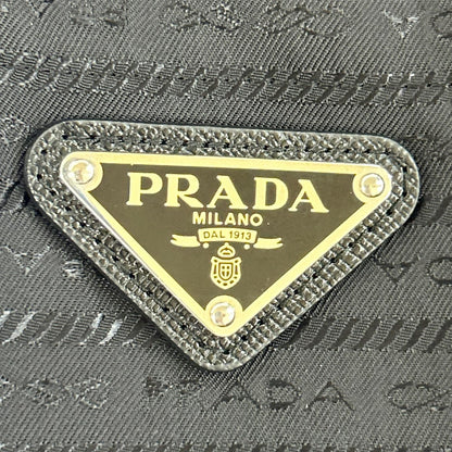 PRADA プラダ 【国内正規】SC620 S222 11FC RE-NYLON トライアングルロゴプレート フロントジップ 半袖シャツ トップス