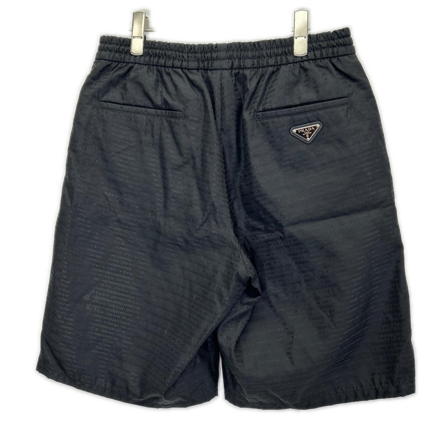 PRADA プラダ 【国内正規】SPH226 S222 11FC RE-NYLON トライアングルロゴプレート ショートパンツ ボトムス