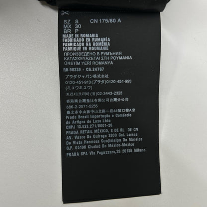 PRADA プラダ 【国内正規】SPH226 S222 11FC RE-NYLON トライアングルロゴプレート ショートパンツ ボトムス