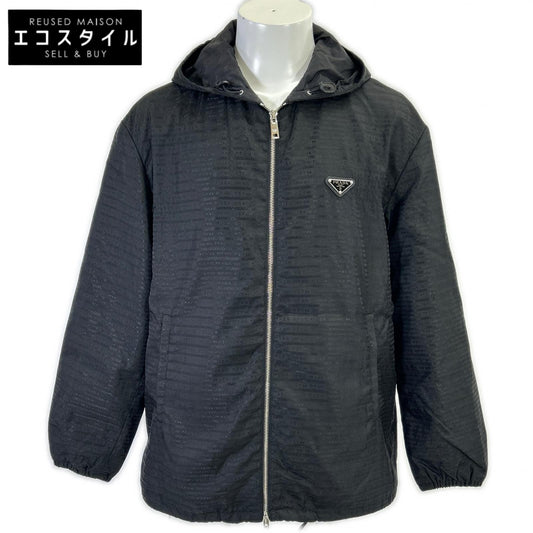 PRADA プラダ 【国内正規】SGC057 S221 11FC RE-NYLON トライアングルロゴプレート ジップアップ フーディジャケット ジャケット
