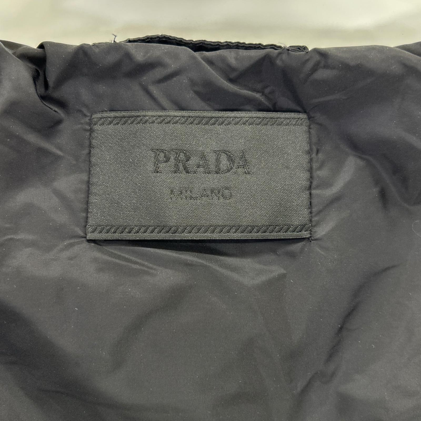 PRADA プラダ 【国内正規】SGC057 S221 11FC RE-NYLON トライアングルロゴプレート ジップアップ フーディジャケット ジャケット