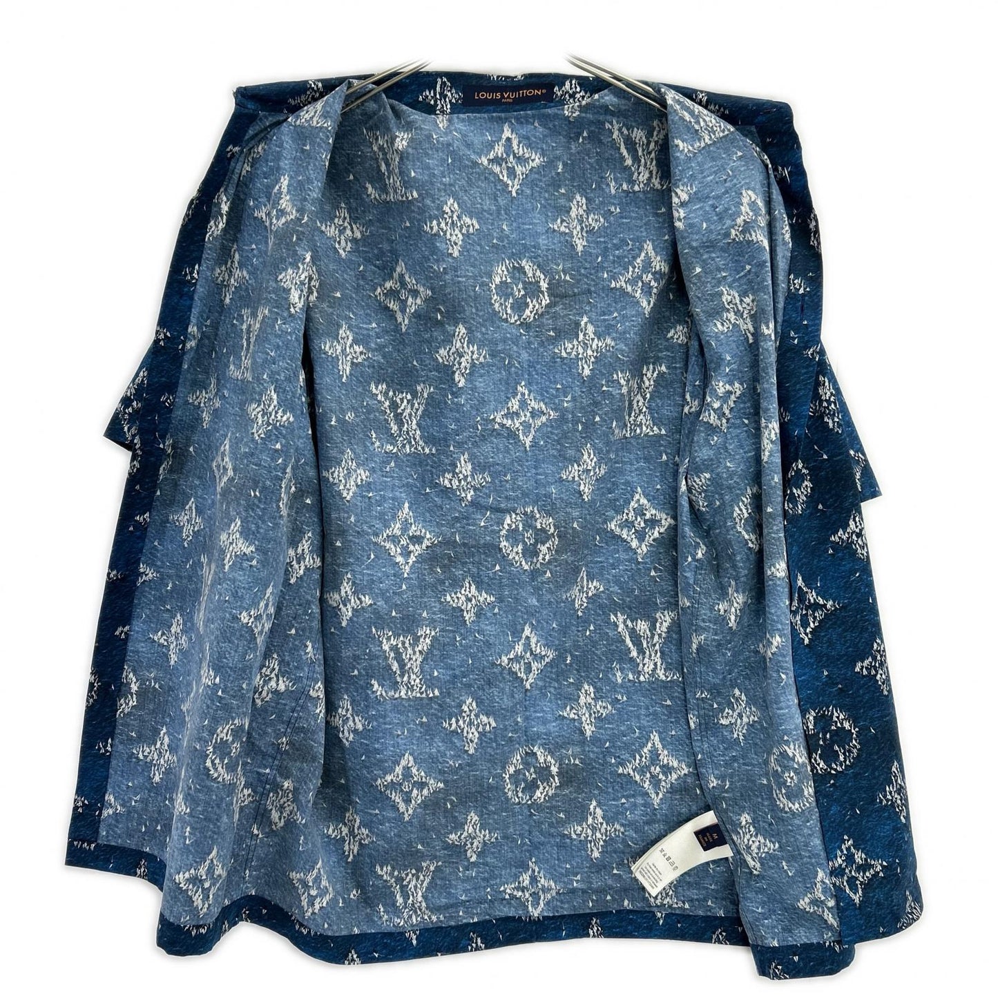 LOUIS VUITTON ルイヴィトン 【美品/国内正規/25年製】1AHVU3/RM252MM UYF HTS04W プリント モノグラム ショートスリーブシャツ トップス