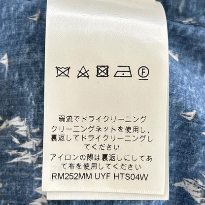 LOUIS VUITTON ルイヴィトン 【美品/国内正規/25年製】1AHVU3/RM252MM UYF HTS04W プリント モノグラム ショートスリーブシャツ トップス