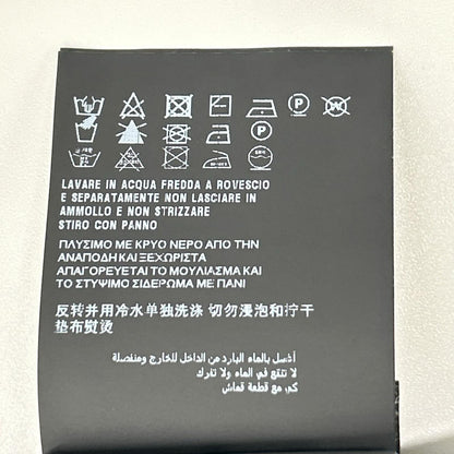 PRADA プラダ 24年製 UJN861 S232 240 ブルー トライアングルロゴ コットン 半袖Tシャツ トップス
