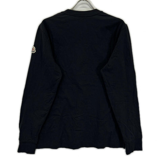 MONCLER モンクレール 【24年製】J20918D00015 LS T-SHIRT ロゴ刺繍 長袖Tシャツ トップス