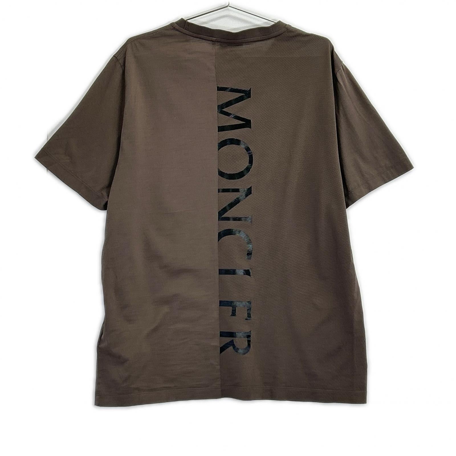 MONCLER モンクレール 【23年製】J10918C00059 SS T-SHIRT バックロゴ 半袖Tシャツ トップス