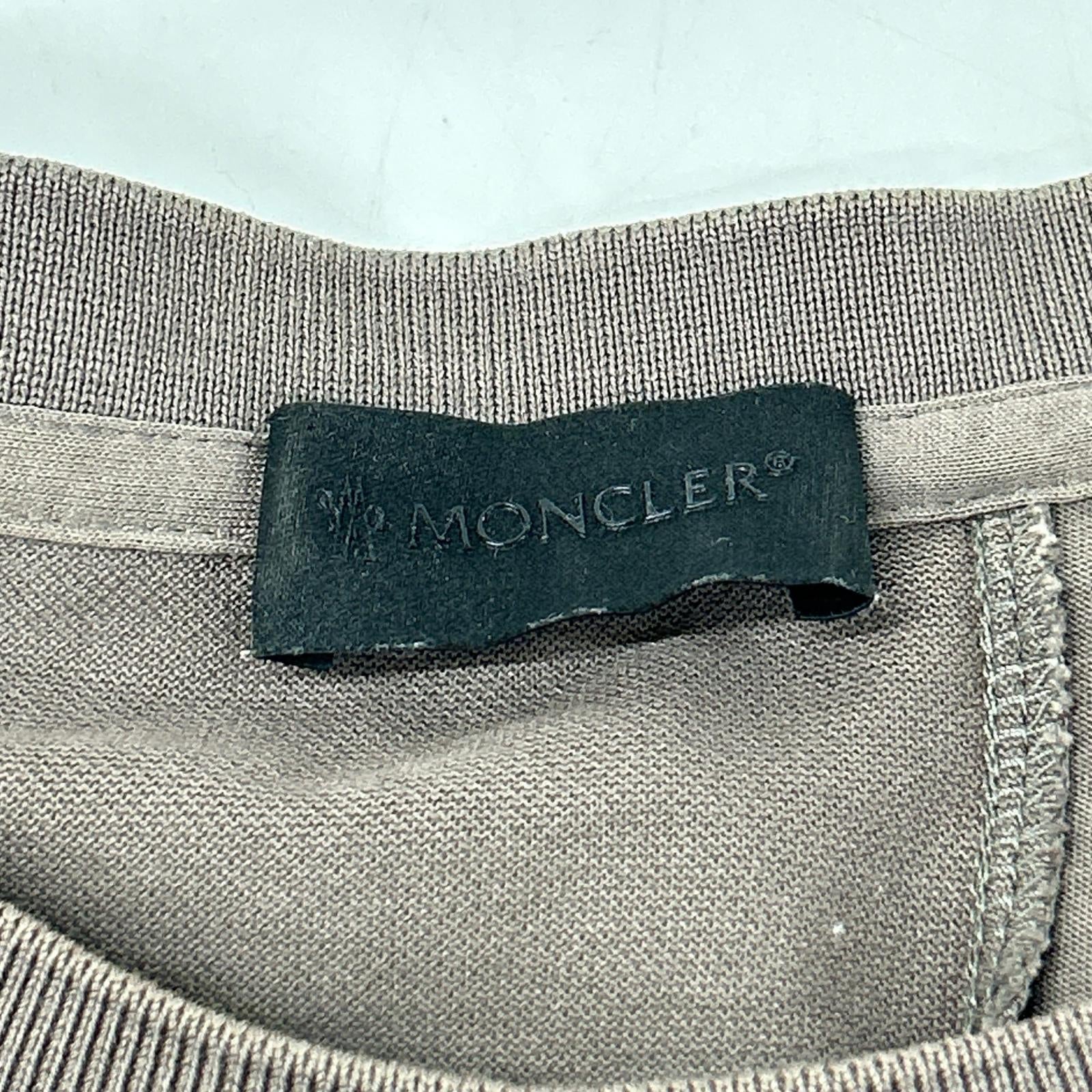 MONCLER モンクレール 【23年製】J10918C00059 SS T-SHIRT バックロゴ 半袖Tシャツ トップス