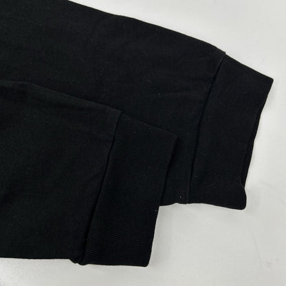 MONCLER モンクレール 23年製 LS TーSHIRT J20918D00005 ブラック バックロゴ 長袖Tシャツ トップス