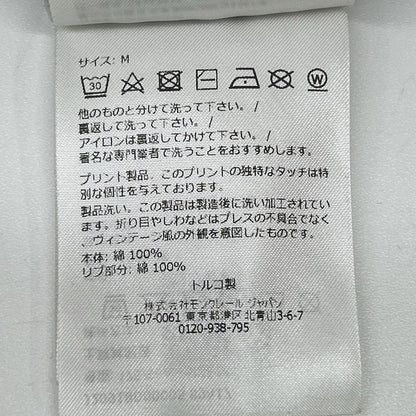 MONCLER モンクレール 23年製 LS TーSHIRT J20918D00005 ブラック バックロゴ 長袖Tシャツ トップス