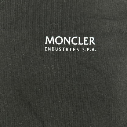 MONCLER モンクレール 23年製 LS TーSHIRT J20918D00005 ブラック バックロゴ 長袖Tシャツ トップス