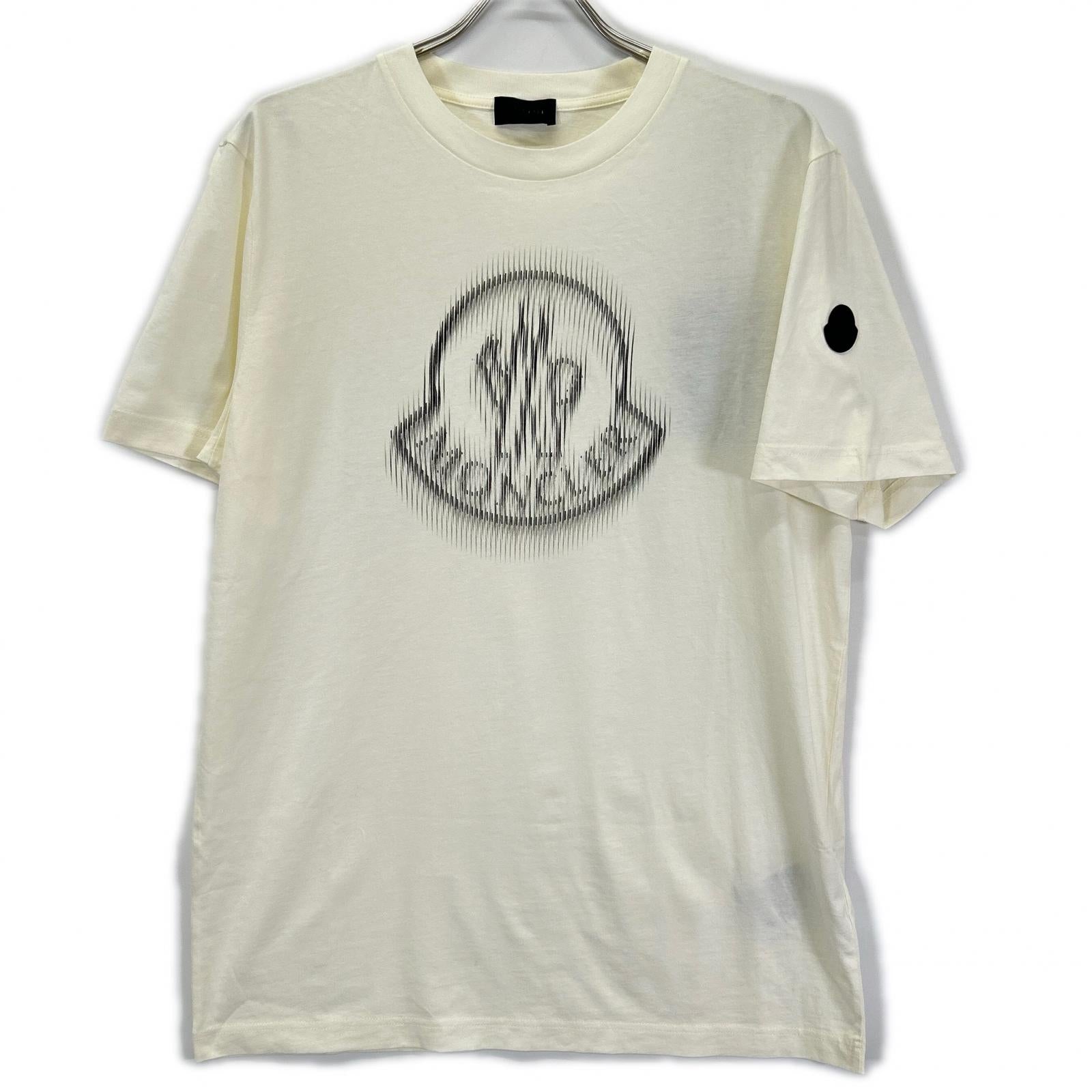 MONCLER モンクレール 【美品/24年製】K10918C00004 フロントロゴ 半袖Tシャツ トップス