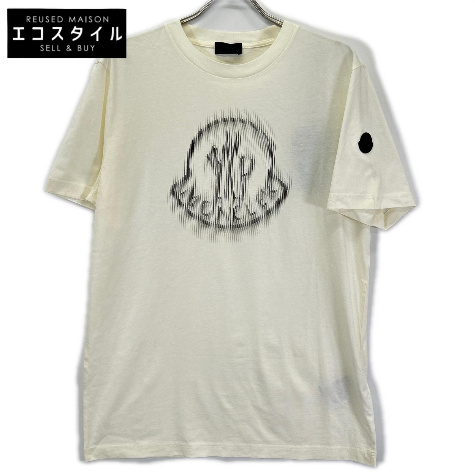 MONCLER モンクレール 【美品/24年製】K10918C00004 フロントロゴ 半袖Tシャツ トップス