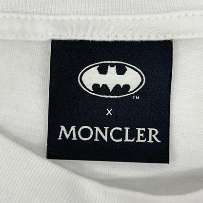 MONCLER モンクレール 24年製 LS J20918D00012 ホワイト バッドマン コットン 長袖Tシャツ トップス