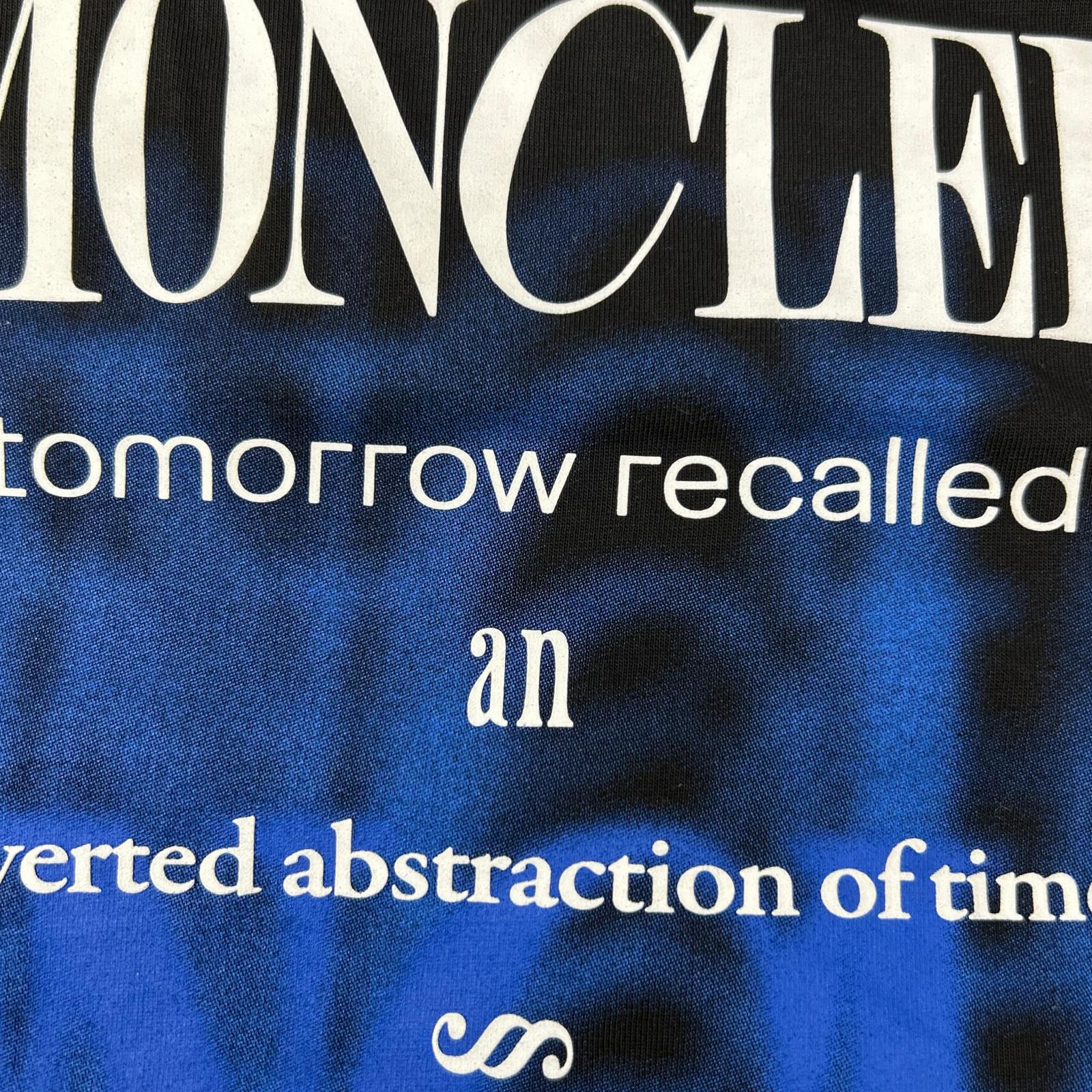 MONCLER モンクレール 【24年製】J20918D00008 LS T-SHIRT ロゴワッペン 長袖Tシャツ トップス