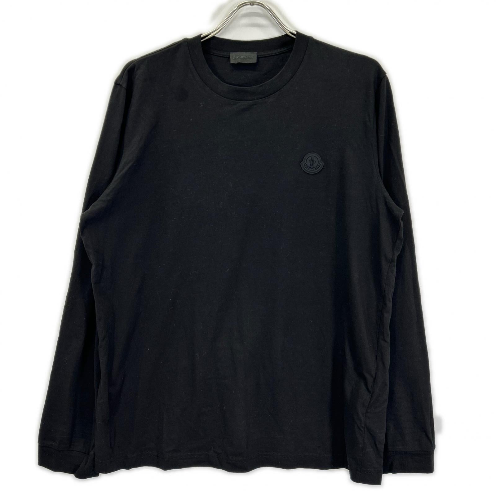 MONCLER モンクレール 【24年製】J20918D00008 LS T-SHIRT ロゴワッペン 長袖Tシャツ トップス
