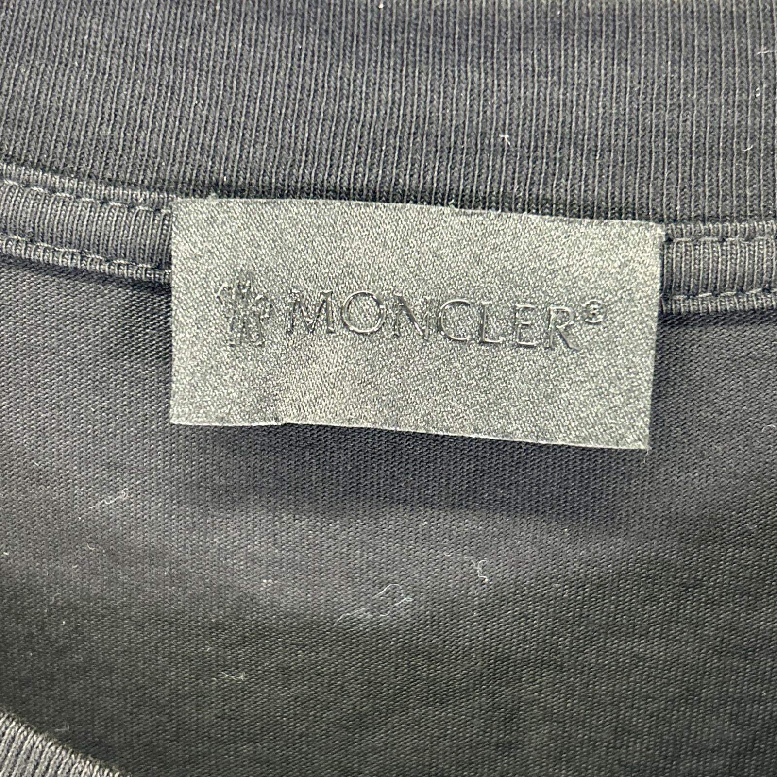 MONCLER モンクレール 【24年製】J20918D00008 LS T-SHIRT ロゴワッペン 長袖Tシャツ トップス
