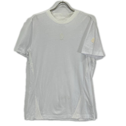 MONCLER モンクレール 23年製 I20918C00055 ホワイト フロントロゴ Tシャツ トップス