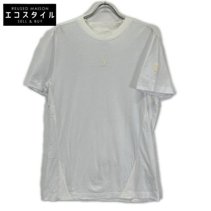 MONCLER モンクレール 23年製 I20918C00055 ホワイト フロントロゴ Tシャツ トップス