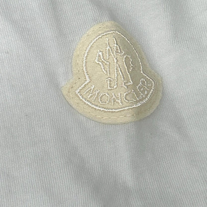 MONCLER モンクレール 23年製 I20918C00055 ホワイト フロントロゴ Tシャツ トップス