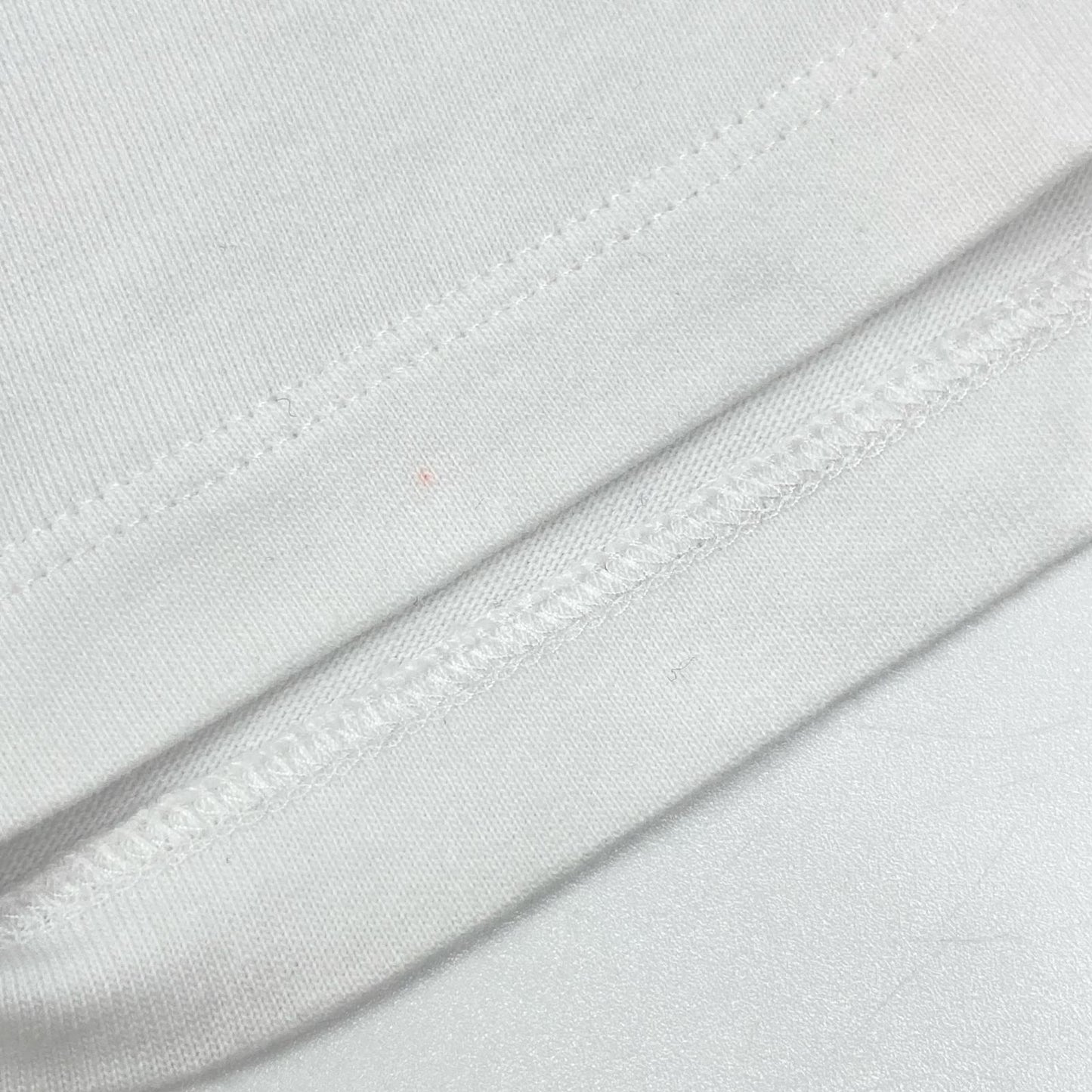 GUCCI グッチ 774580 ホワイト ロゴ刺繍 コットン Tシャツ トップス