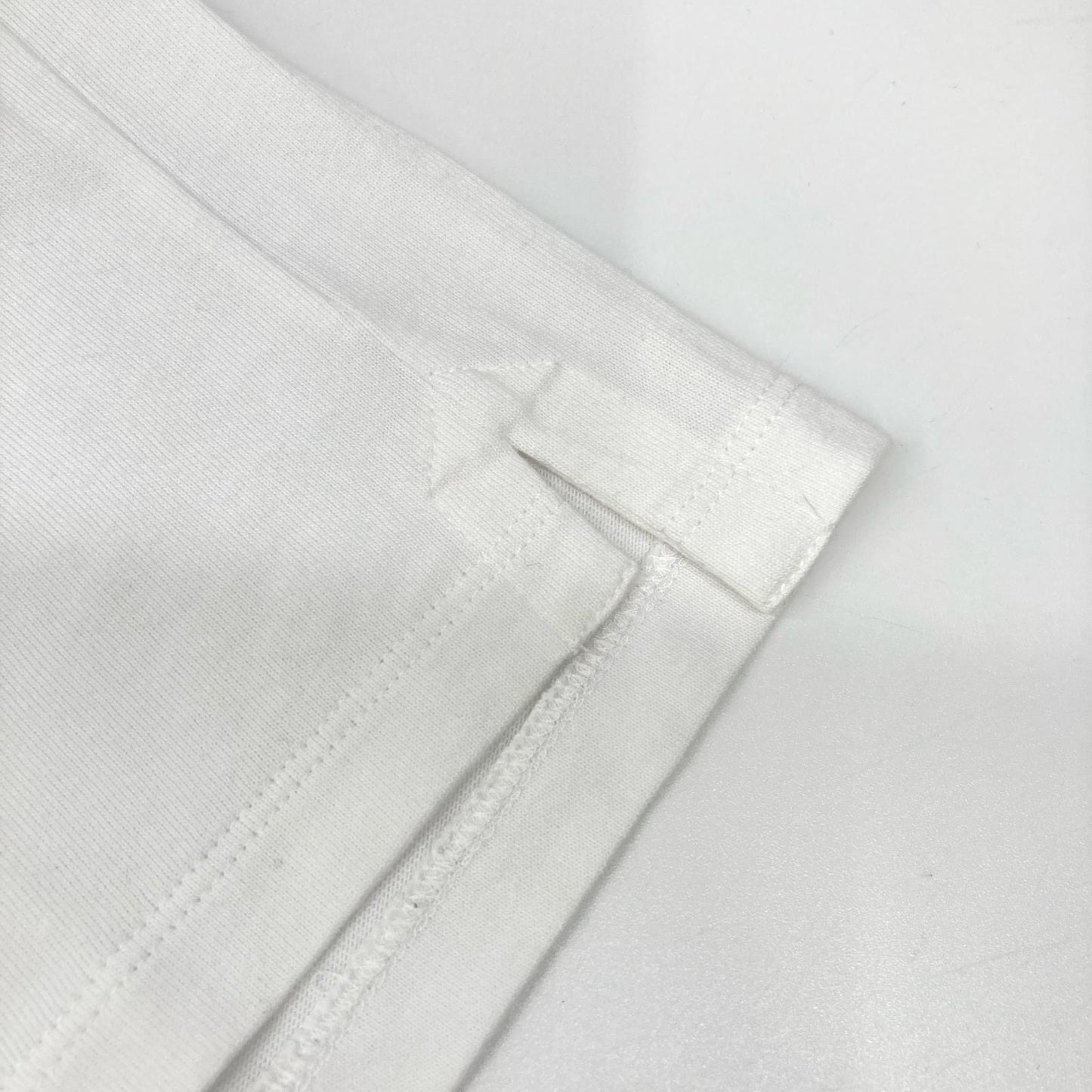 GUCCI グッチ 774580 ホワイト ロゴ刺繍 コットン Tシャツ トップス