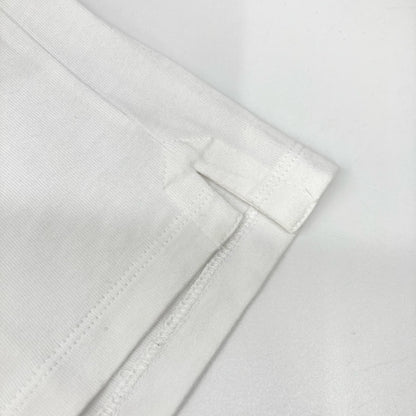 GUCCI グッチ 774580 ホワイト ロゴ刺繍 コットン Tシャツ トップス