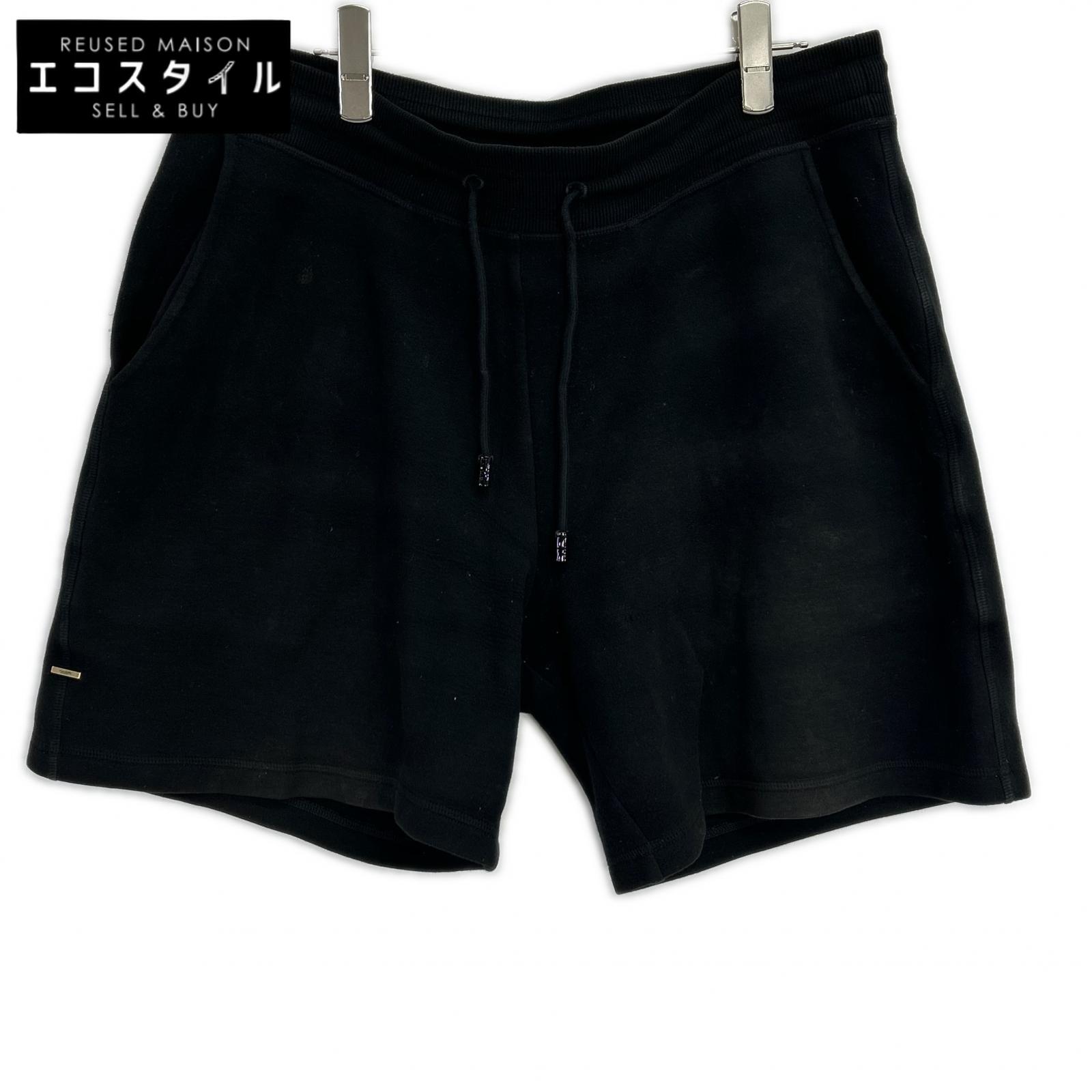 LOUIS VUITTON ルイヴィトン RM221Q JUJU HJY44W ブラック コットン ハーフパンツ ボトムス