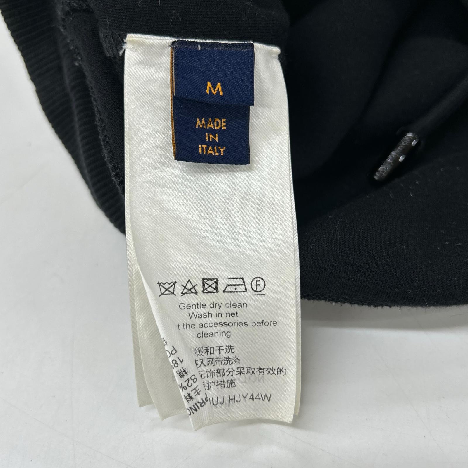 LOUIS VUITTON ルイヴィトン RM221Q JUJU HJY44W ブラック コットン ハーフパンツ ボトムス