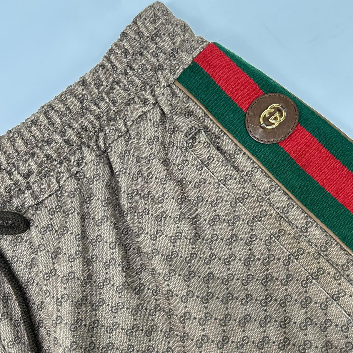 GUCCI Gucci 654762 GG all-over print polyester shorts