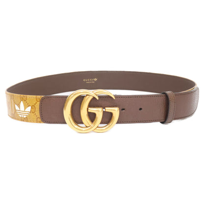 GUCCI グッチ ｘadidas アディダス 406831 GGロゴバックル トレフォイル ベルト