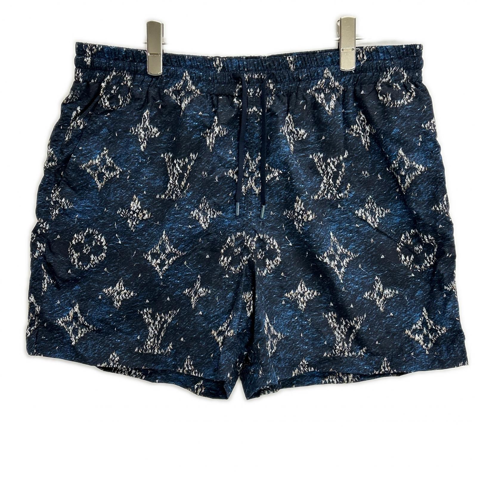 LOUIS VUITTON ルイヴィトン 【新品同様/国内正規/25年製】RM252MM UYB HTW01W モノグラム スイムショーツ ボトムス