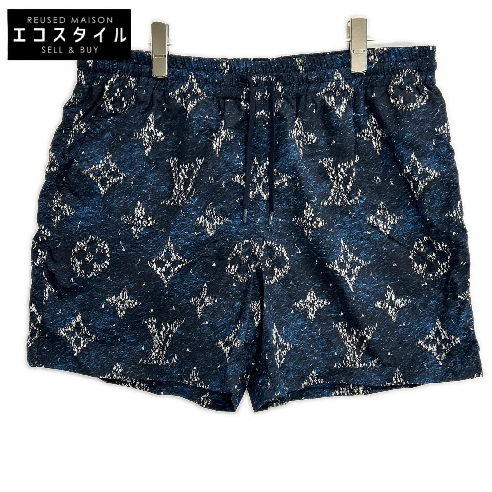 LOUIS VUITTON ルイヴィトン 【新品同様/国内正規/25年製】RM252MM UYB HTW01W モノグラム スイムショーツ ボトムス