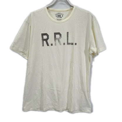 RRL ダブルアールエル 782911450002 ホワイト クルーネック 半袖Tシャツ トップス
