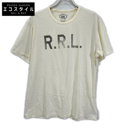 RRL ダブルアールエル 782911450002 ホワイト クルーネック 半袖Tシャツ トップス