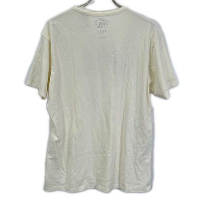 RRL ダブルアールエル 782911450002 ホワイト クルーネック 半袖Tシャツ トップス
