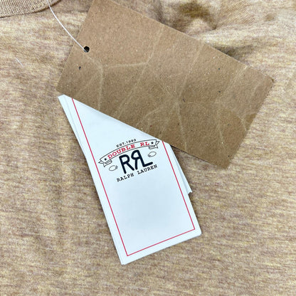 RRL ダブルアールエル 782275225013 ブラウン 半袖Tシャツ トップス