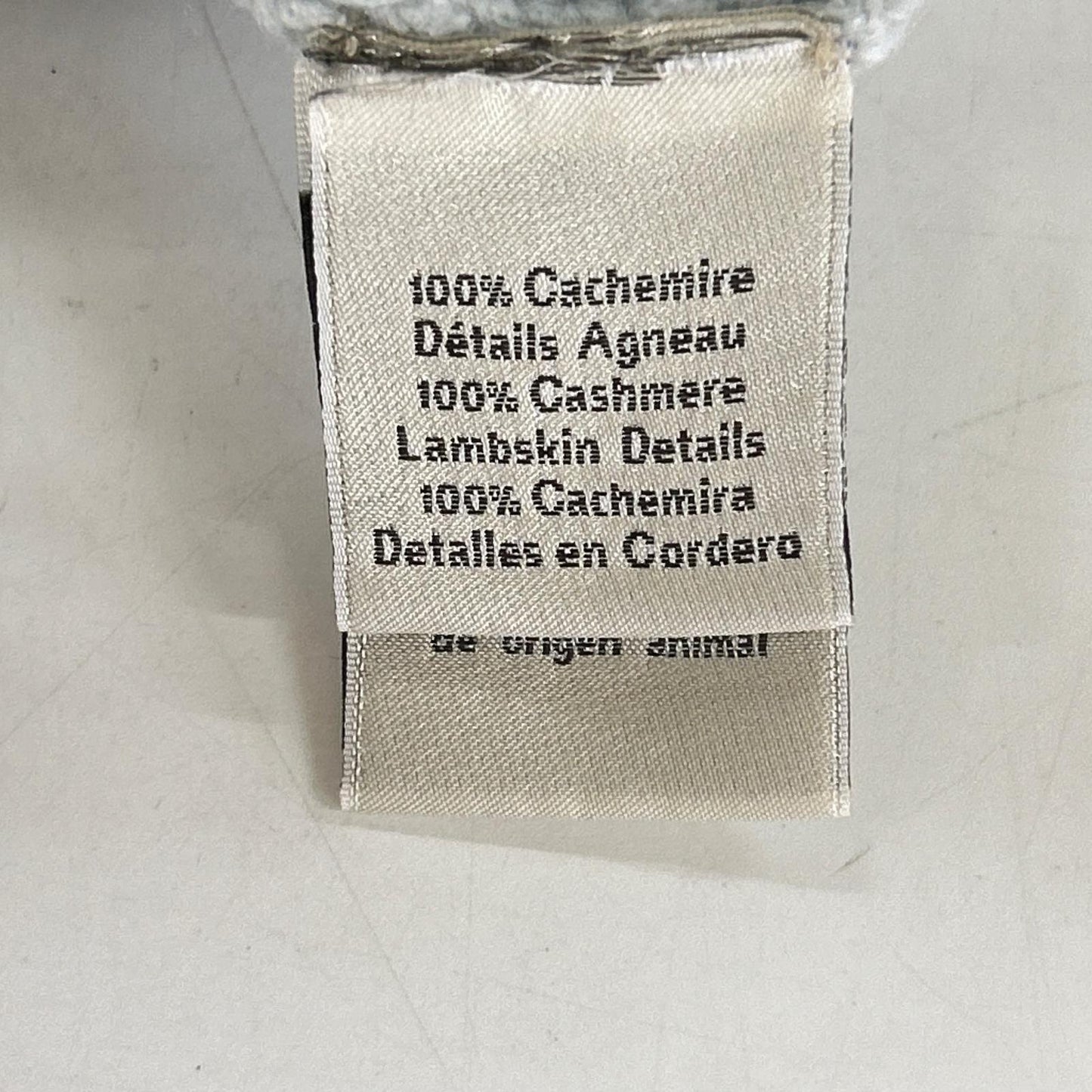 HERMES エルメス カシミヤ100％ ハーフボタン リブ編み ニットセーター トップス