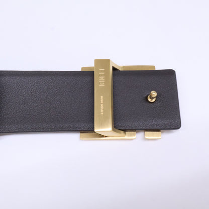 FENDI フェンディ 【新品同様】7C0424 FFスクエア リバーシブル ベルト