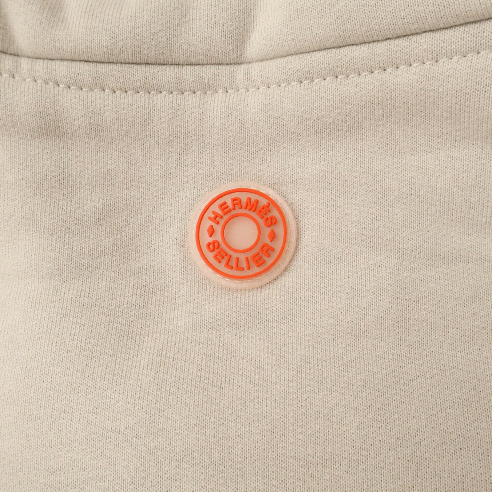 HERMES エルメス 【新品同様/国内正規】H800742E セリエボタン エルメスフィット ジップアップ パーカー トップス