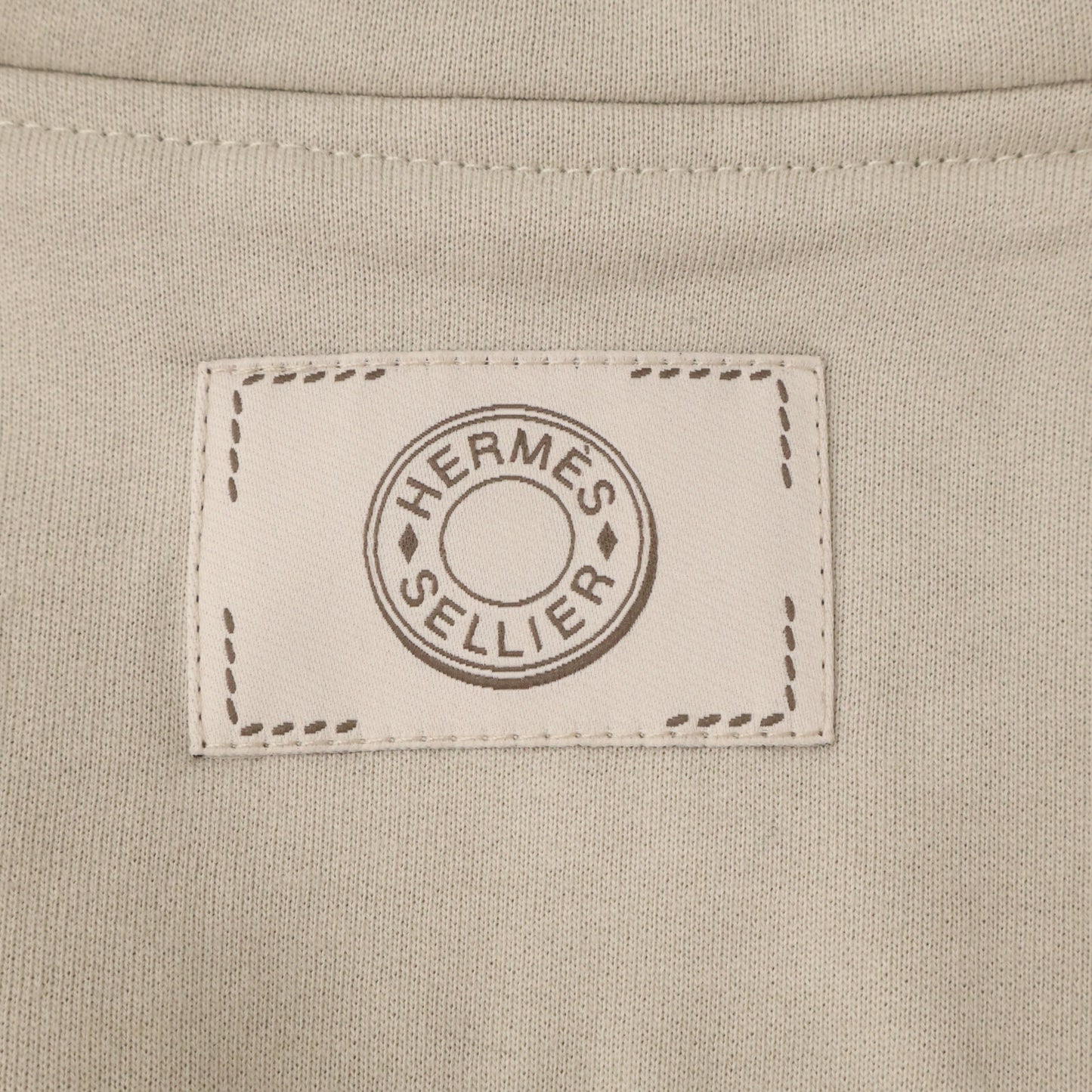 HERMES エルメス 【新品同様/国内正規】H800742E セリエボタン エルメスフィット ジップアップ パーカー トップス