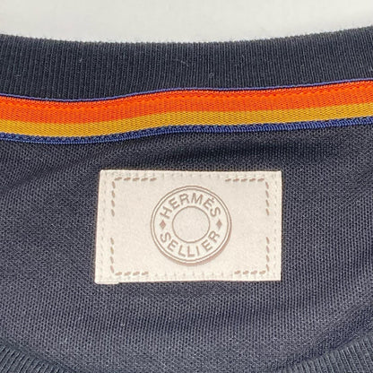 HERMES エルメス H800739E ブラック トレーニング Tシャツ トップス