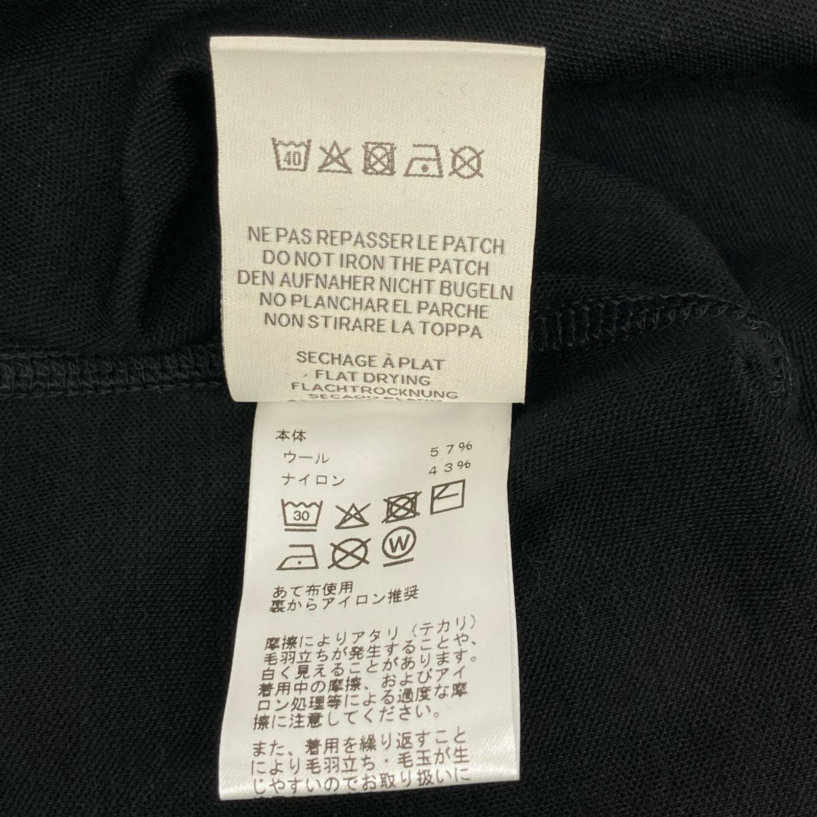 HERMES エルメス H800739E ブラック トレーニング Tシャツ トップス