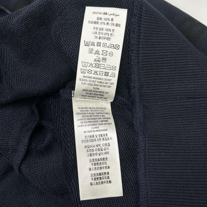 BURBERRY バーバリー 8084736 ネイビー ホースフェリープリント コットンフーディー トップス