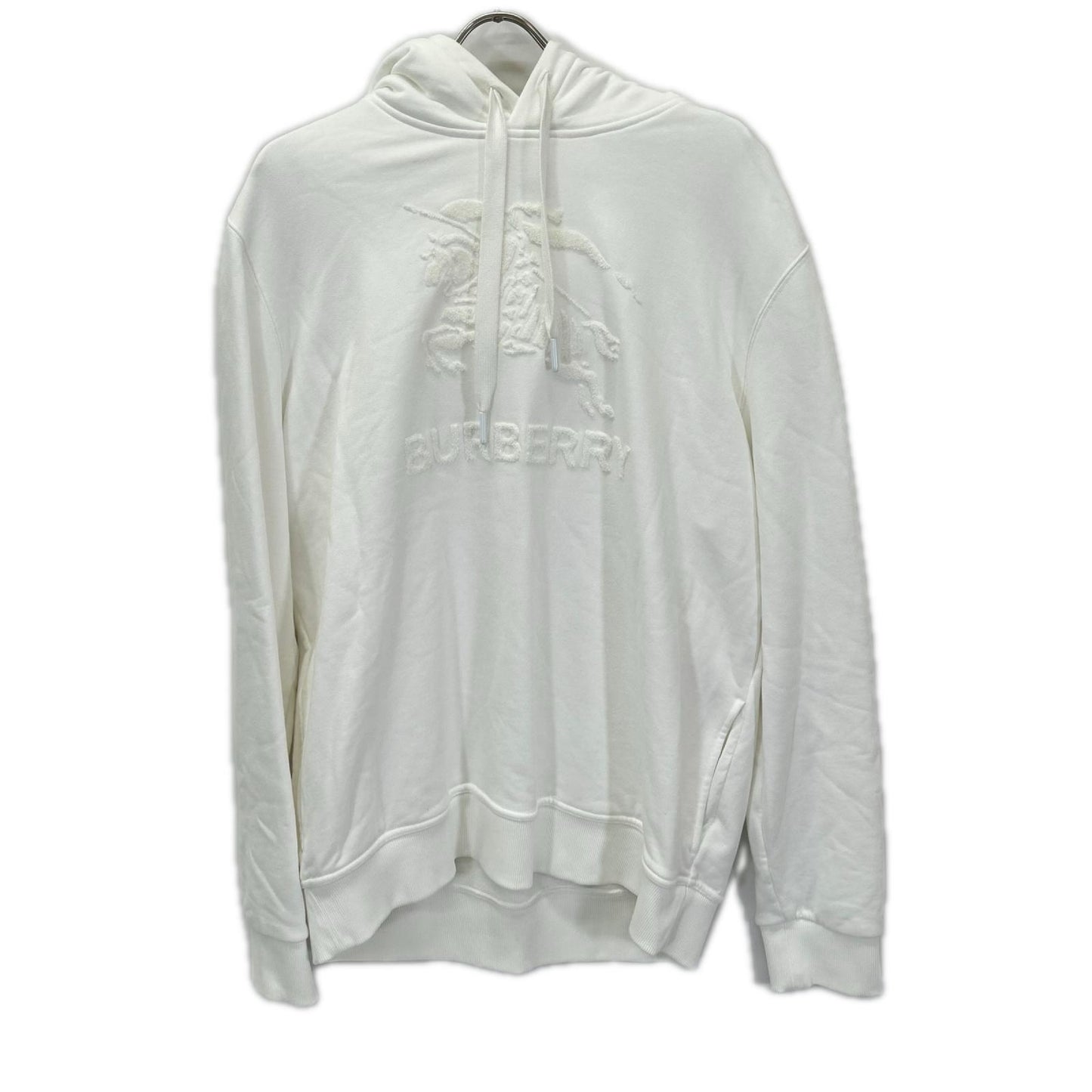 BURBERRY バーバリー 8072753 ホワイト RAYNERBRIDGE EKDロゴフーディ トップス