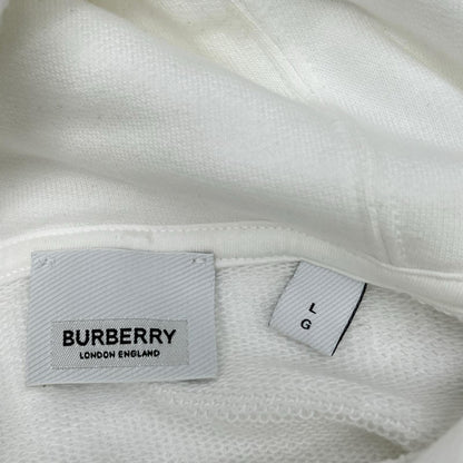 BURBERRY バーバリー 8072753 ホワイト RAYNERBRIDGE EKDロゴフーディ トップス