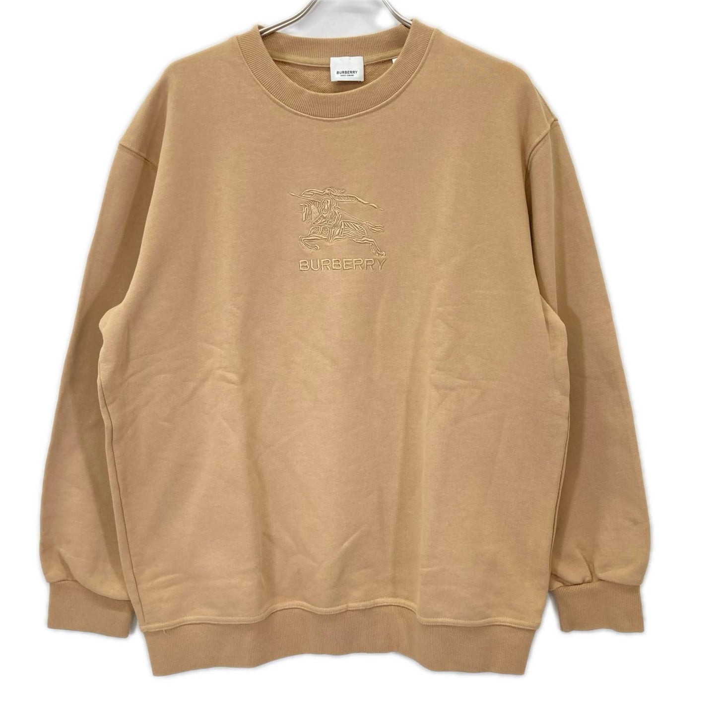 BURBERRY バーバリー ベージュ EKDロゴスウェット トップス