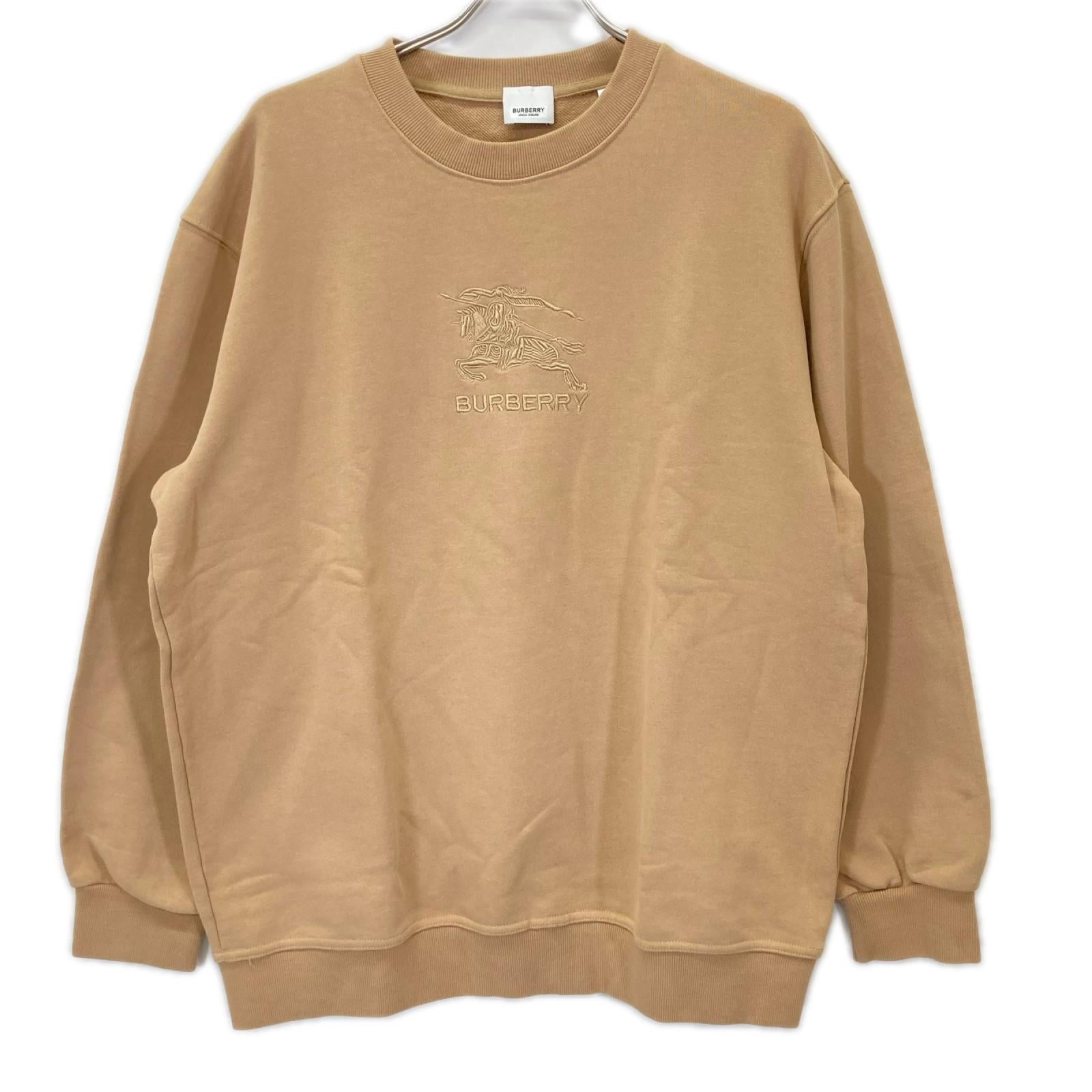 BURBERRY バーバリー ベージュ EKDロゴスウェット トップス