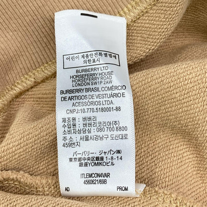 BURBERRY バーバリー ベージュ EKDロゴスウェット トップス