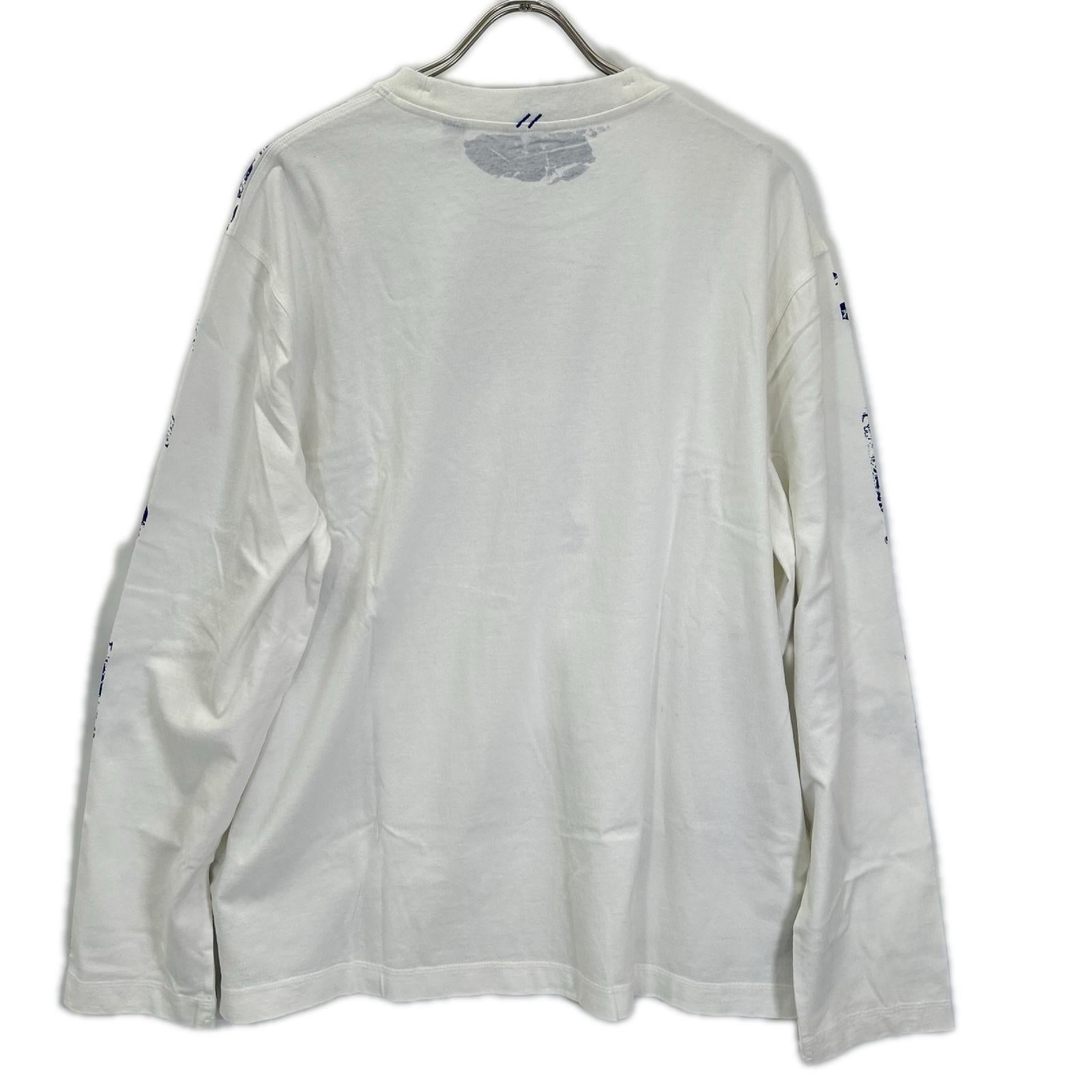 BURBERRY バーバリー SP24 8081356 GRAPHICS-FOR-2/ロゴ スクリーンプリント 長袖Tシャツ トップス